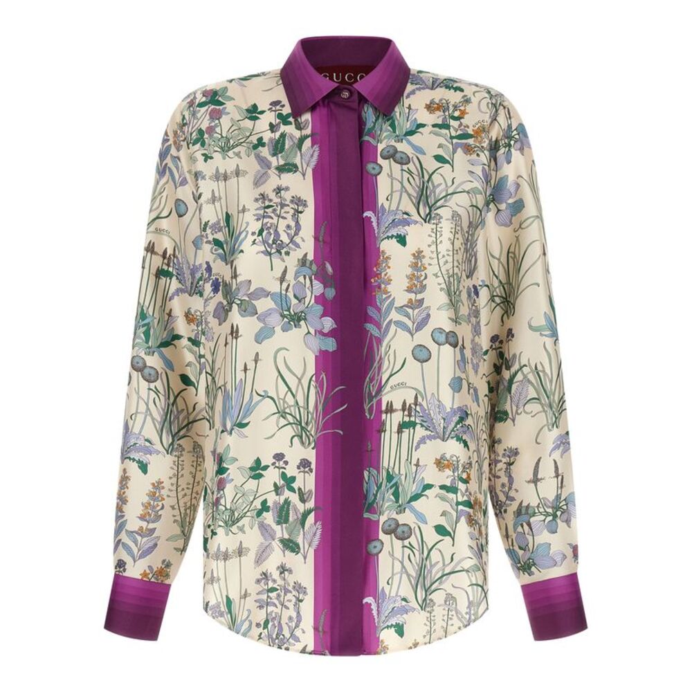 Gucci Women Silk Shirt